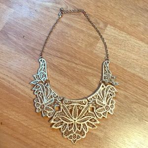 Gold Statement Necklace